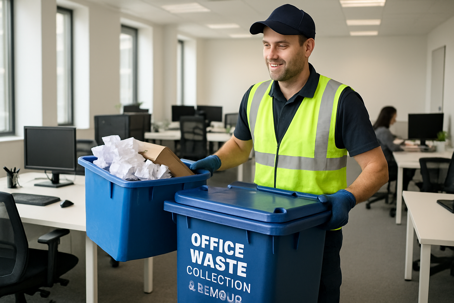 Office waste collection and removal service